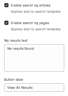 predictive search general